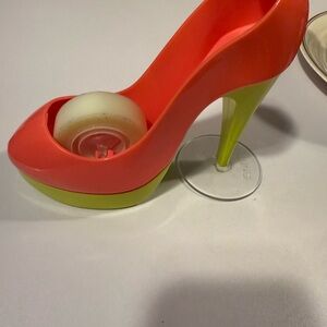 Stylish Neon High Heel Tape Dispenser